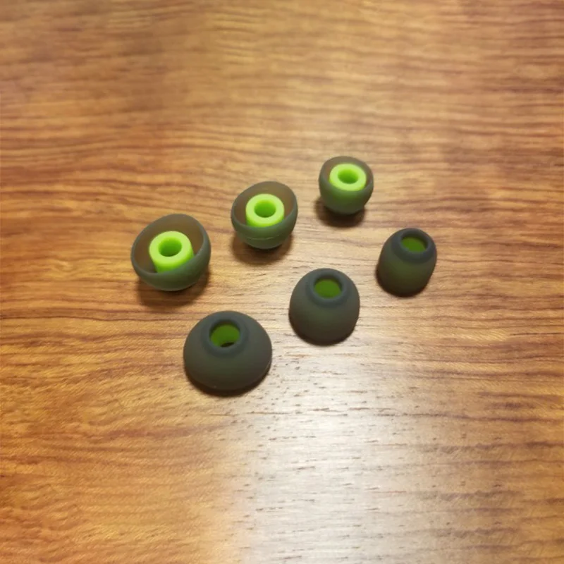 Premium High-Quality In-ear Silicone Eartips - 3/6 Pairs, Multi-Size (S/M/L)