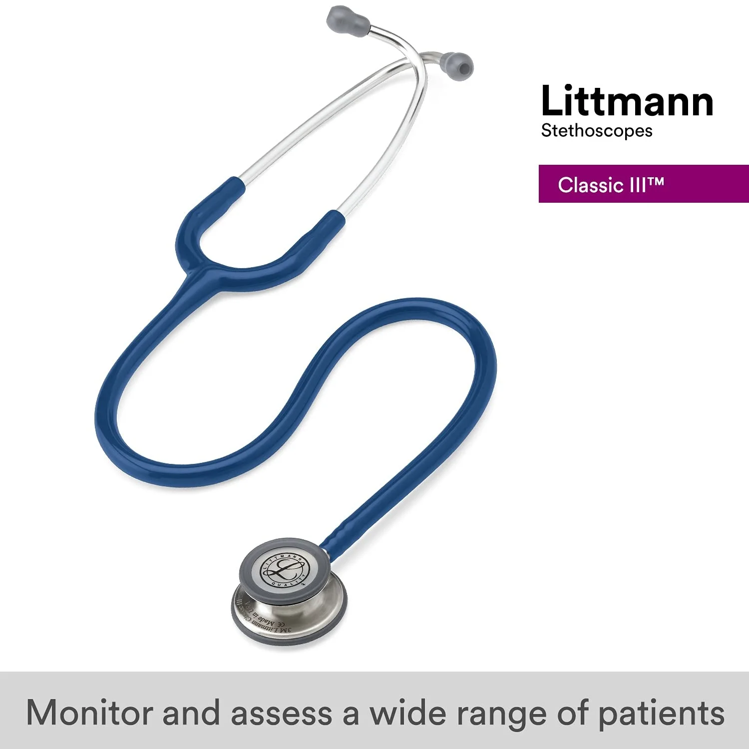 Stethoscope 5820 Classic III Medical For 3M Littman Stethoscope Professional Double Head Stethoscope For Doctor Nurse Health Care