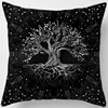 Dark World Tree Print Pillow Cover Home Decor Car Sofa Cushion 4
