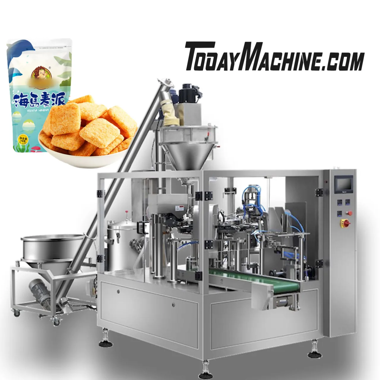 Rotary Premade Bag Packing Machine - Spackmachine