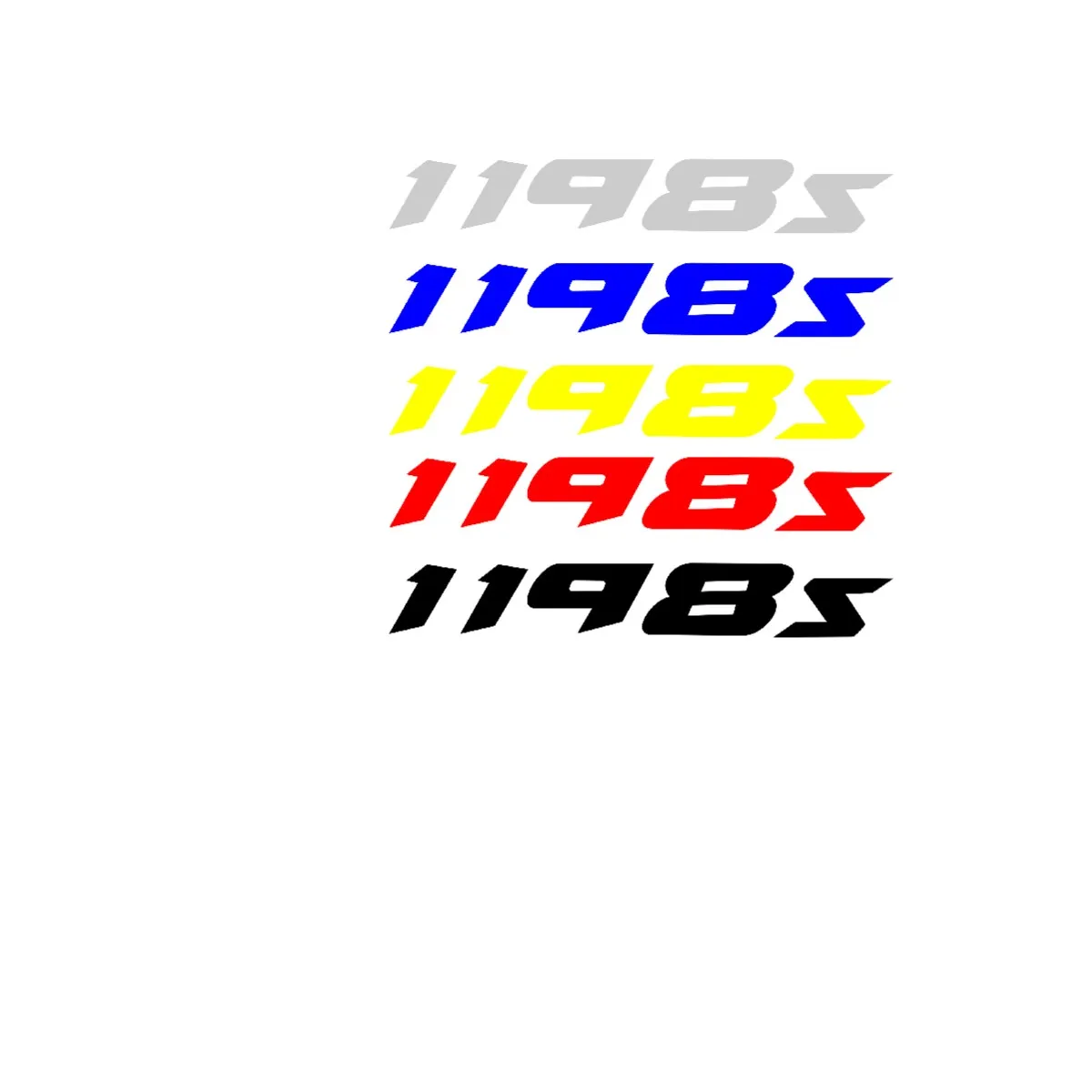 

Motorcycle Stickers Emblems Diversion Shell Sticker for DUCATI 1198S 1198 S logo a pair