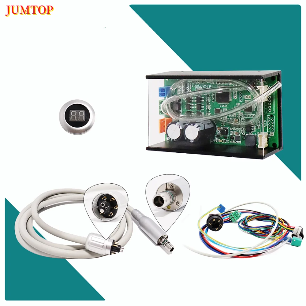 

JUMTOP Dental Built-in Electric Brushless Micromotor LED Dentistry Implant Micro Motor Dental Chair Unit Accessories