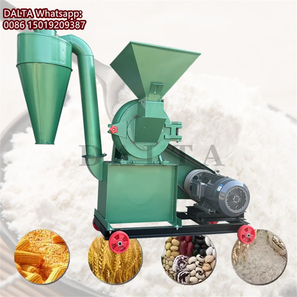 CPF-400 Automatic Corn Flour Grinder Maize Meal Pulverizer Fine Flour ...