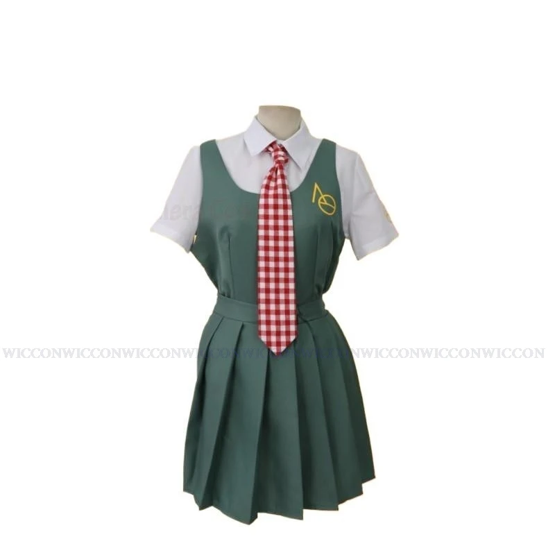 

Anime Danganronpa Mahiru Koizumi Cosplay Costume Mahiru Koizumi Wig Girls School Uniform Sailor Skirt Women Hallowen Party Suit