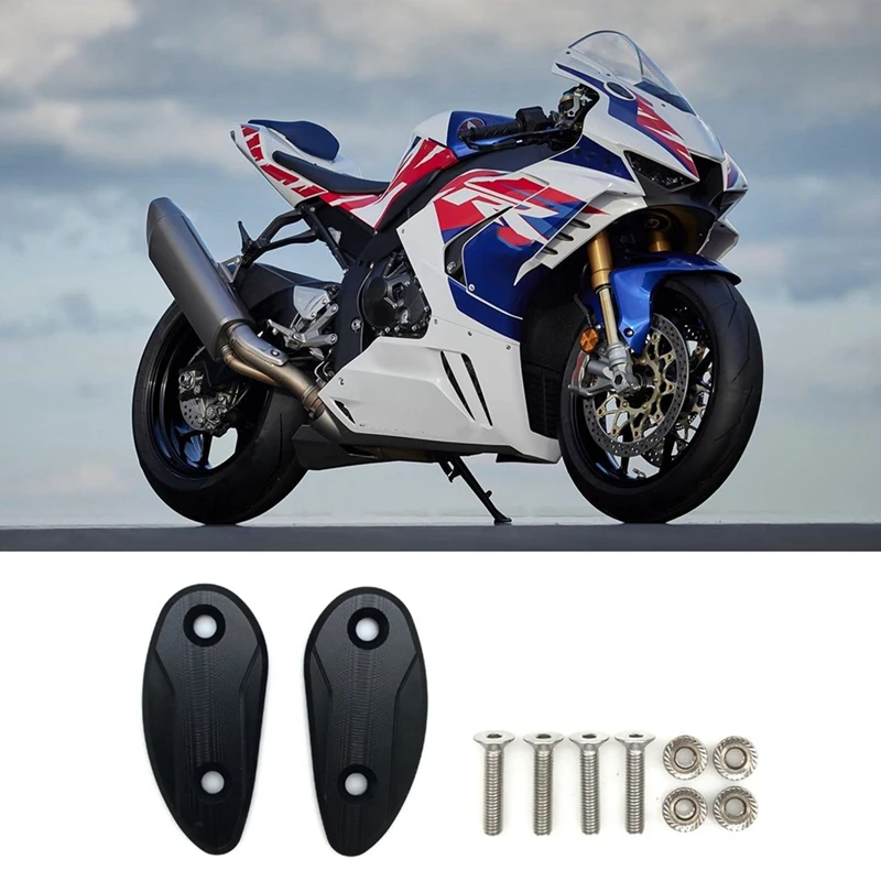

For Honda CBR1000RR 2020-2023 Motorcycle Block OFF Plate Rear View Mirror Hole Cover Mirror Chassis Code Cap Base