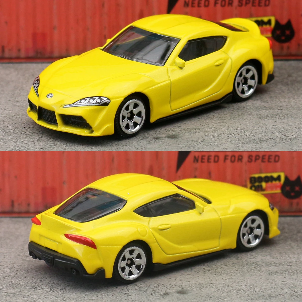 1/58 Toyota Supra Toy Car Model CCA MSZ 1:64 Diecast Vehicle
