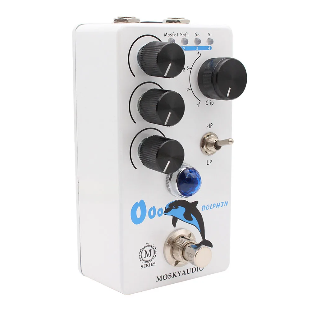 

Guitar Effects Pedal 300g Black DC9V DRIVE Distortion Dolphin Electric Guitar Mosky Overdrive TONE 11.5*6.5*5CM