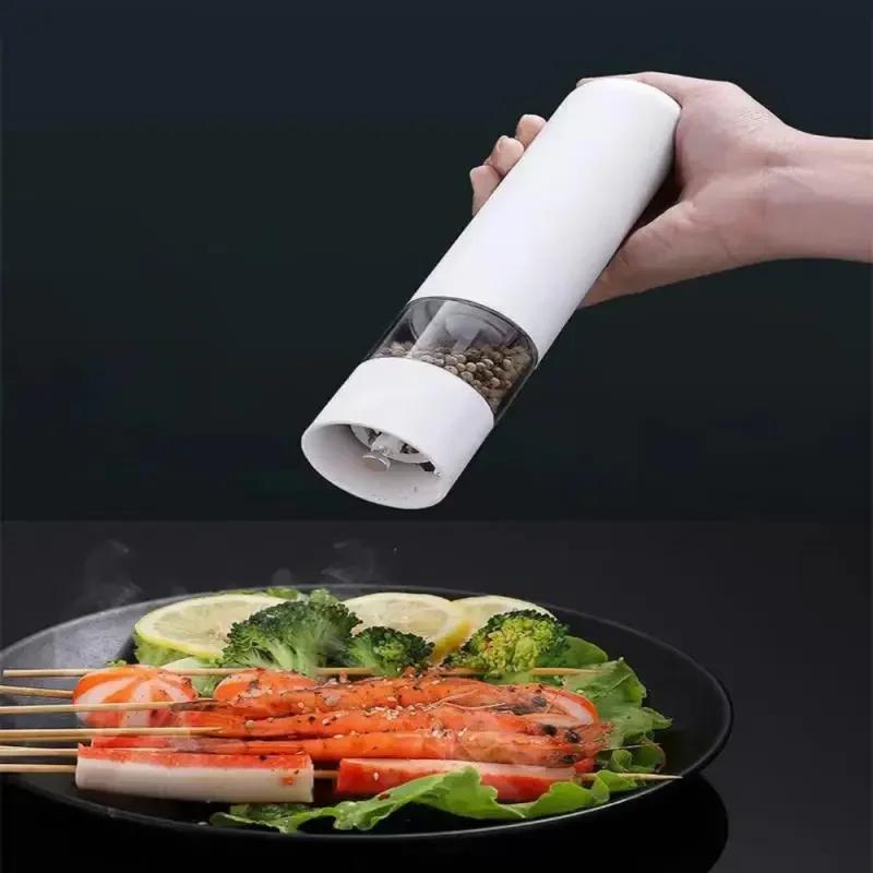 

Salt and Pepper Grain Mill Shaker Stainless Steel Adjustable Food Grinder Pulverizer Spice Jar Condiment Container Kitchen Tools