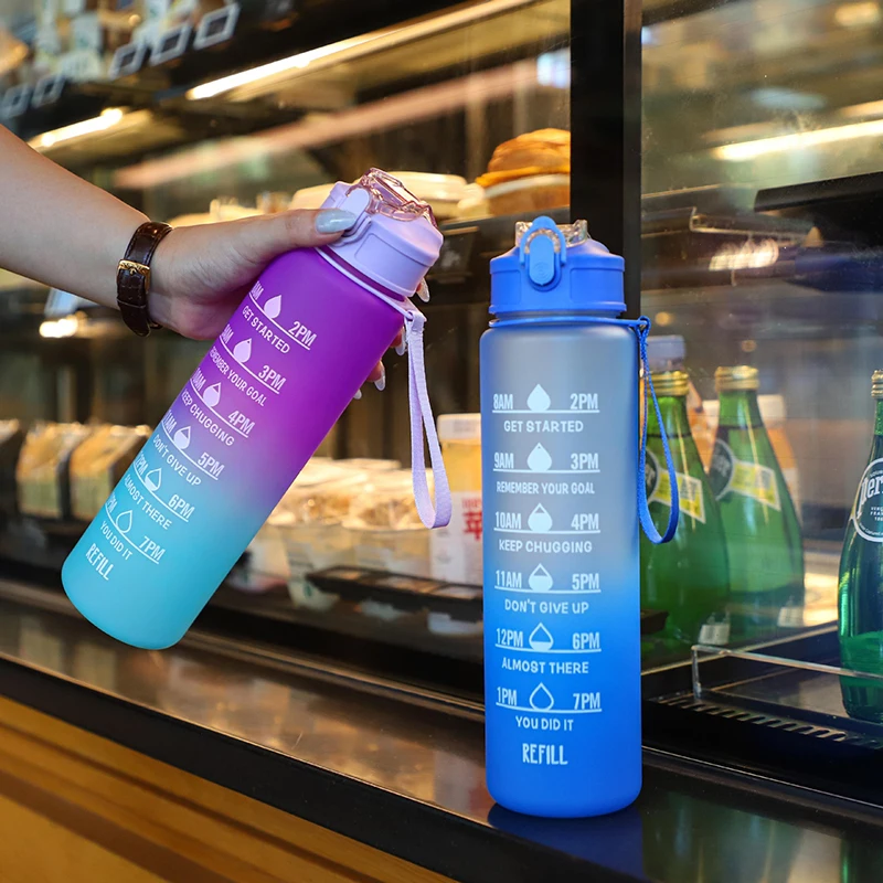 800ml Leakproof Drinking Bottles Outdoor Sports Travel Kettle
