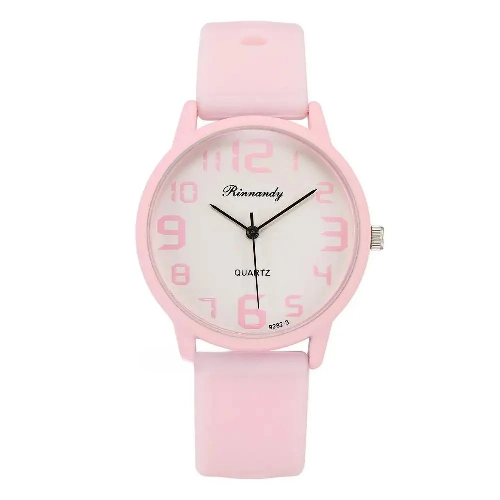 Frauen Sport Uhren Casual Silikon Band Arabisch Zifferblatt Quarz Armbanduhr Damen Uhr Reloj Mujer – Detail 8