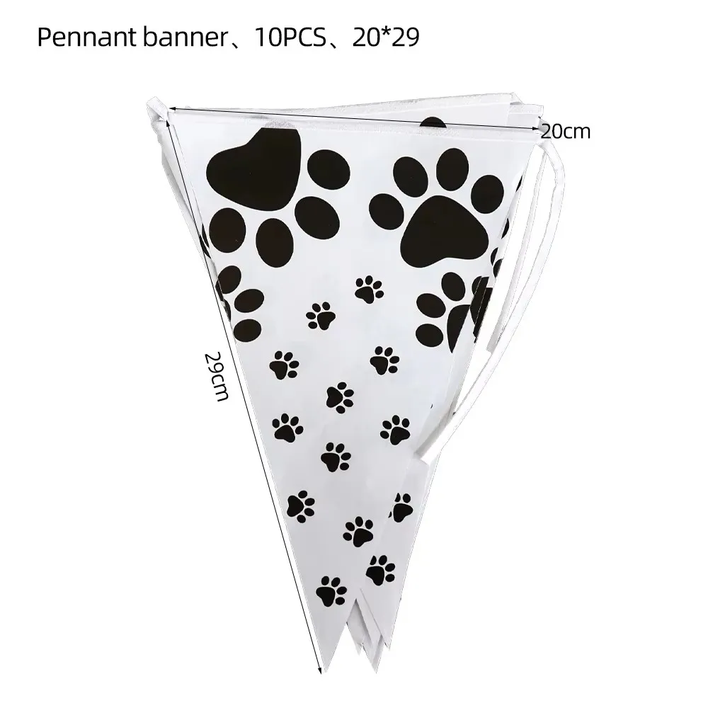 Paw Patrol Happy Birthday Banner Partydekoration Hund Skye Flaggenbanner Hundeschilder Paw Patrol Partyzubehör Dekorationsartikel – Detail 7