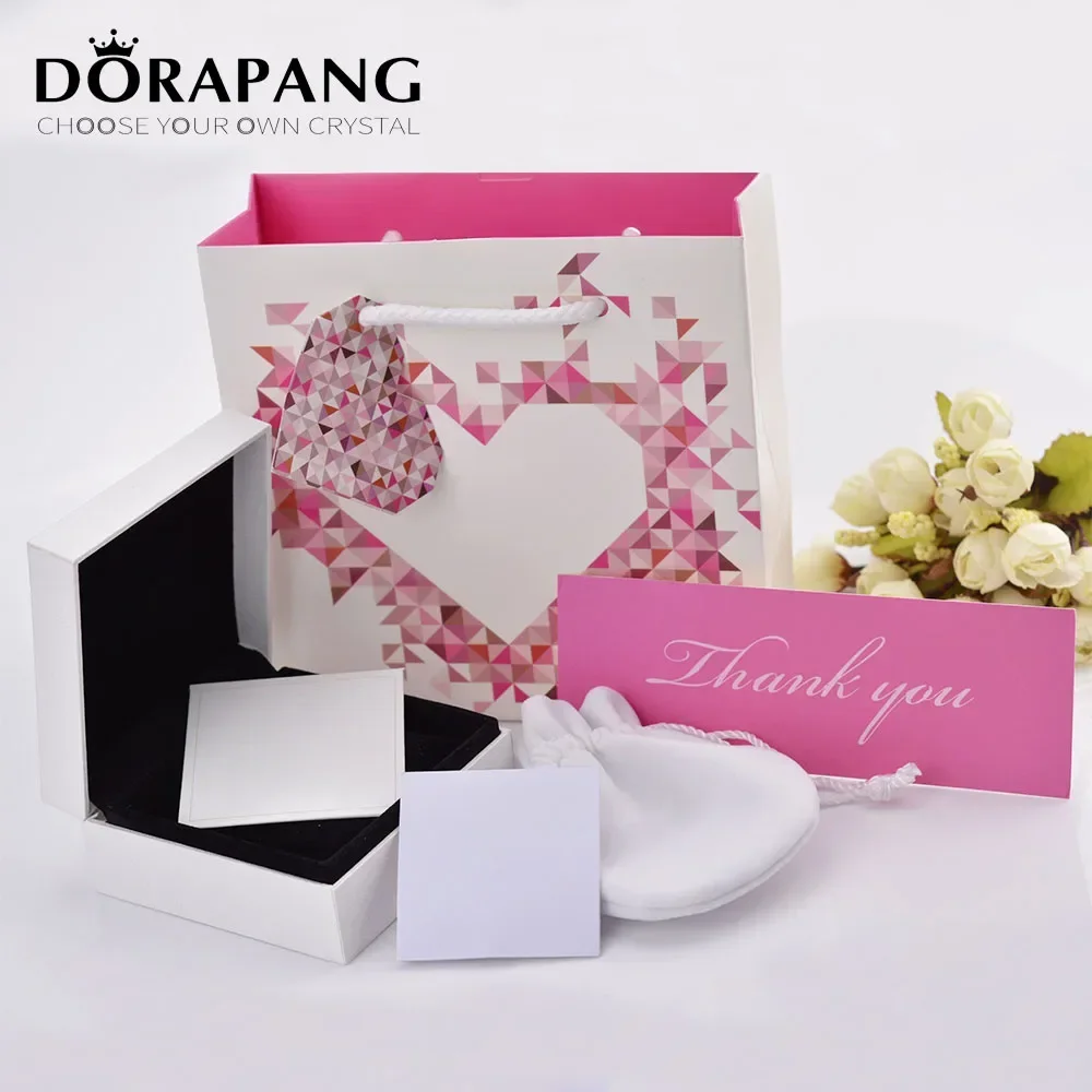 

NEW Genuine Fashion Charm Crystal For Bracelet Set Box Women In Love Original Jewelry Birthday Gift Box Factory Wholesale