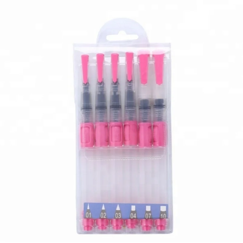 Water storage Nylon solid watercolor brush Water injection brush storage pen