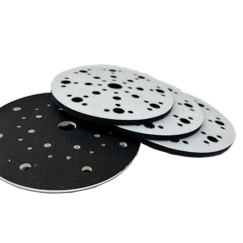 

6Inch 150mm 48-Holes 5mm Soft Sponge Interface Pad For Backing Pads Buffer Sander Polisher Tools Accessories