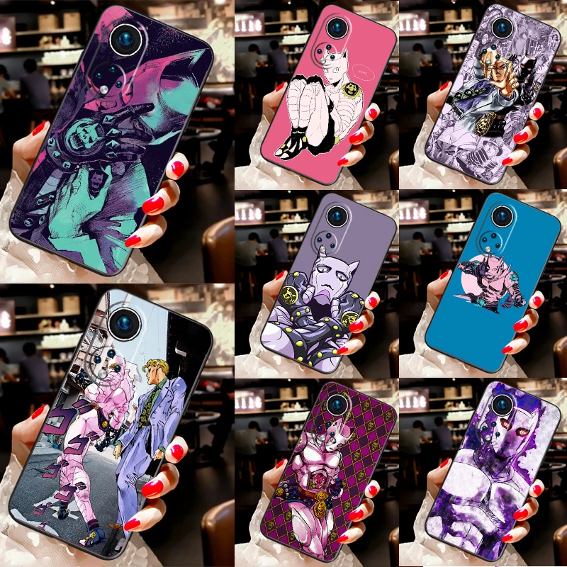 Killer Queen Jojo For Honor 50 Case Huawei 8X 9X P20 P30 P40 Lite Pro P Smart 2019 Nova 5T Cover | Мобильные телефоны и
