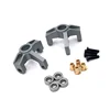 Metal Upgrade Bearing Front Steering Cup For LC Racing 1/14 WLtoys 144010 144001 144002 124017 124016 124018 124019 RC Car Parts 3