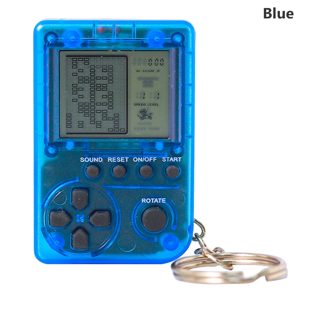 2022New Mini Console Game Machine Children Handheld Nostalgic Mini Game Console With Keychain Classical Game Kids Children Gifts 