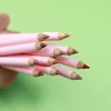Private Label Pink Lip Liner Pencil Custom Logo Bulk 18-color Cosmetic Multi-functional Waterproof Pigment Lipstick Pen Makeup 5
