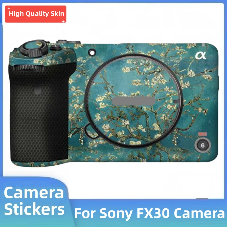 Camera Accessories For Sony FX30 Decal Skin Vinyl Wrap Film Camera Body Protective Sticker Protector Coat ILME ILME-FX30 Cinema Line Camcorder