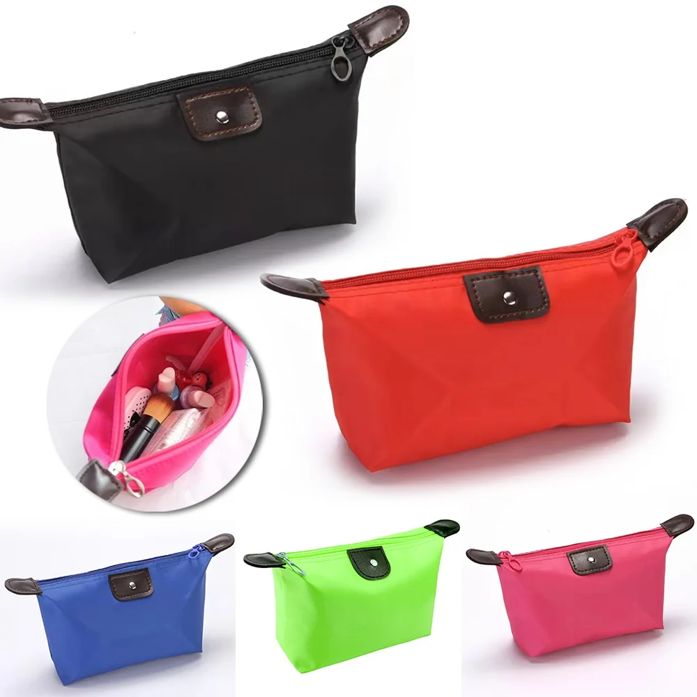 

Outdoor Portable Makeup Bag Women Color Cosmetic Bag Women Toiletries Organizer Travel Waterproof Female Storage Make Up Cases