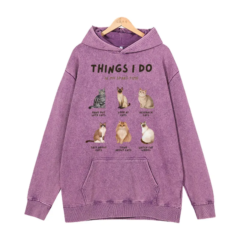 thumbnail image 1 of Sudadera con capucha de gato mágico para mujer, Sudadera con capucha de moda, ropa deportiva de manga larga, ropa de calle informal Harajuku, Otoño e Invierno, 1 of 5