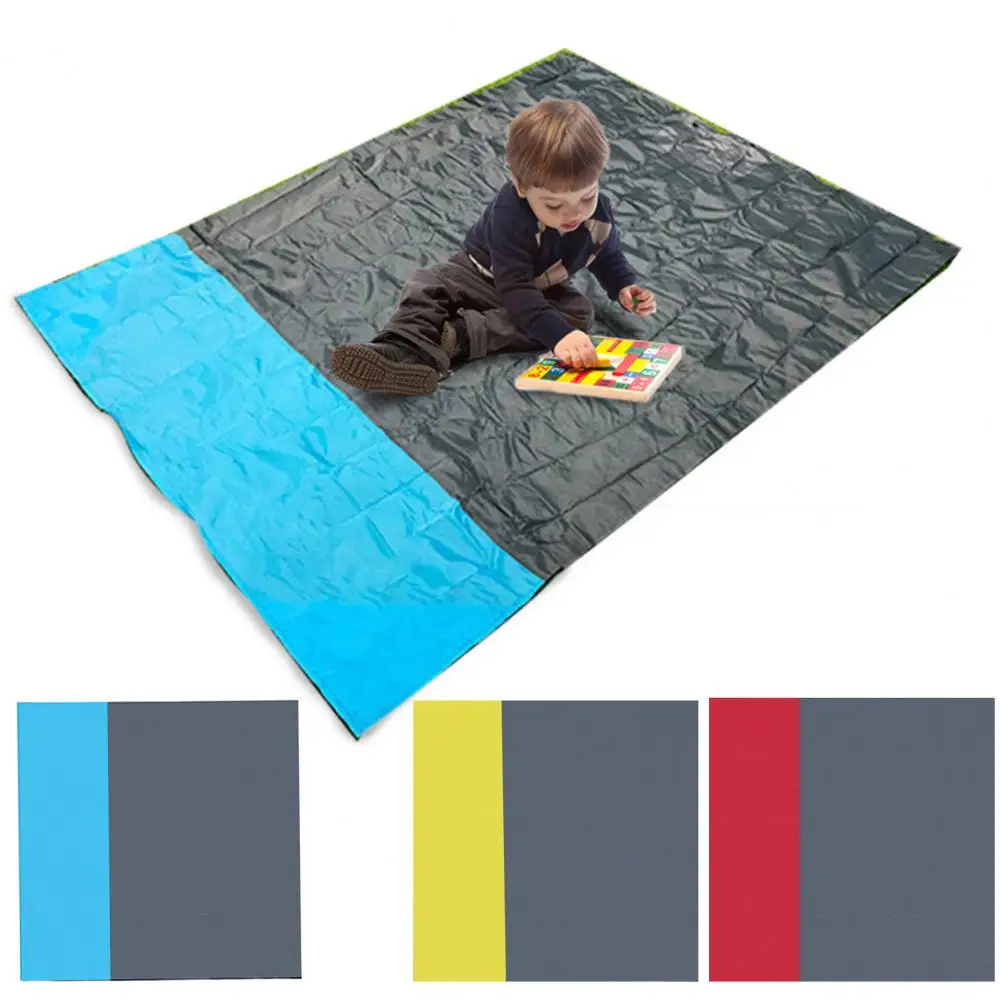 Camping Mat With Carabiner Outdoor Picnic Mat Sand Beach Mat Waterproof
