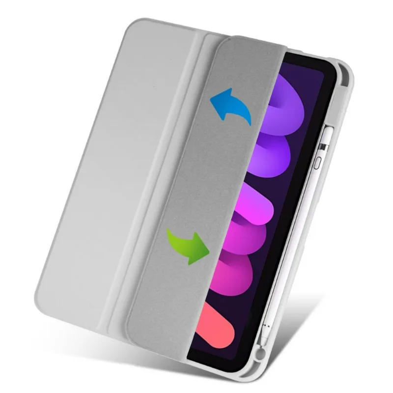 Crystal Clear Hard Shell Case for iPad Mini 8.3-Inch Tablet