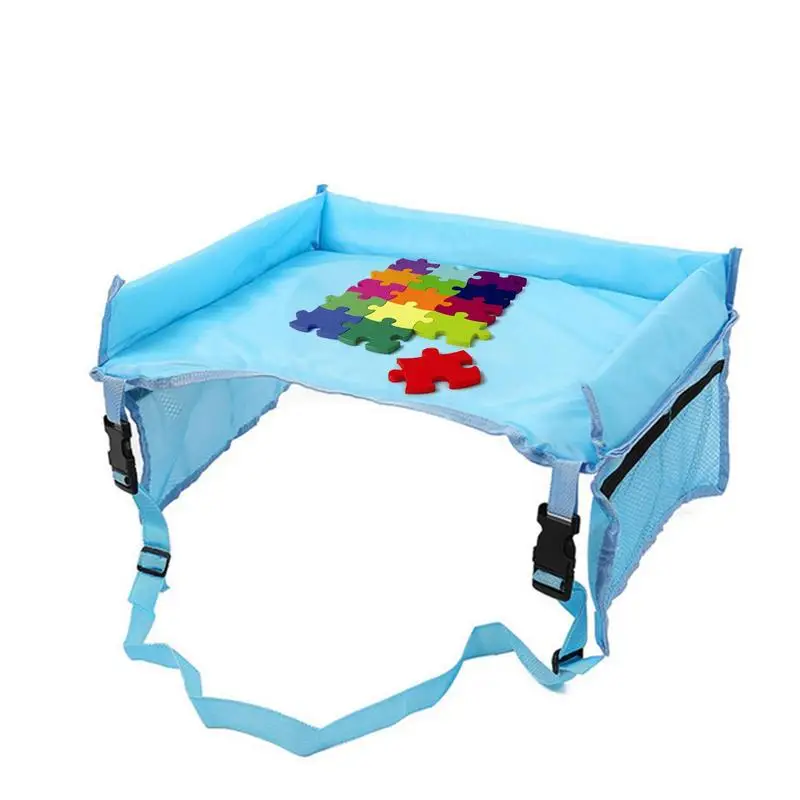 

Kids Car Seat Travel Tray Children Play Snack Draw Seat Organizer Food Holder Desk Children Portable Table For Car Child Table