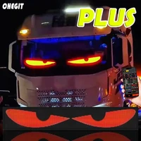 PLUS RGB LED Car Sign Animation LED Matrix Pixel Panel DIY Programmable Bluetooth App Control LED Panel Flexible Display Light 1