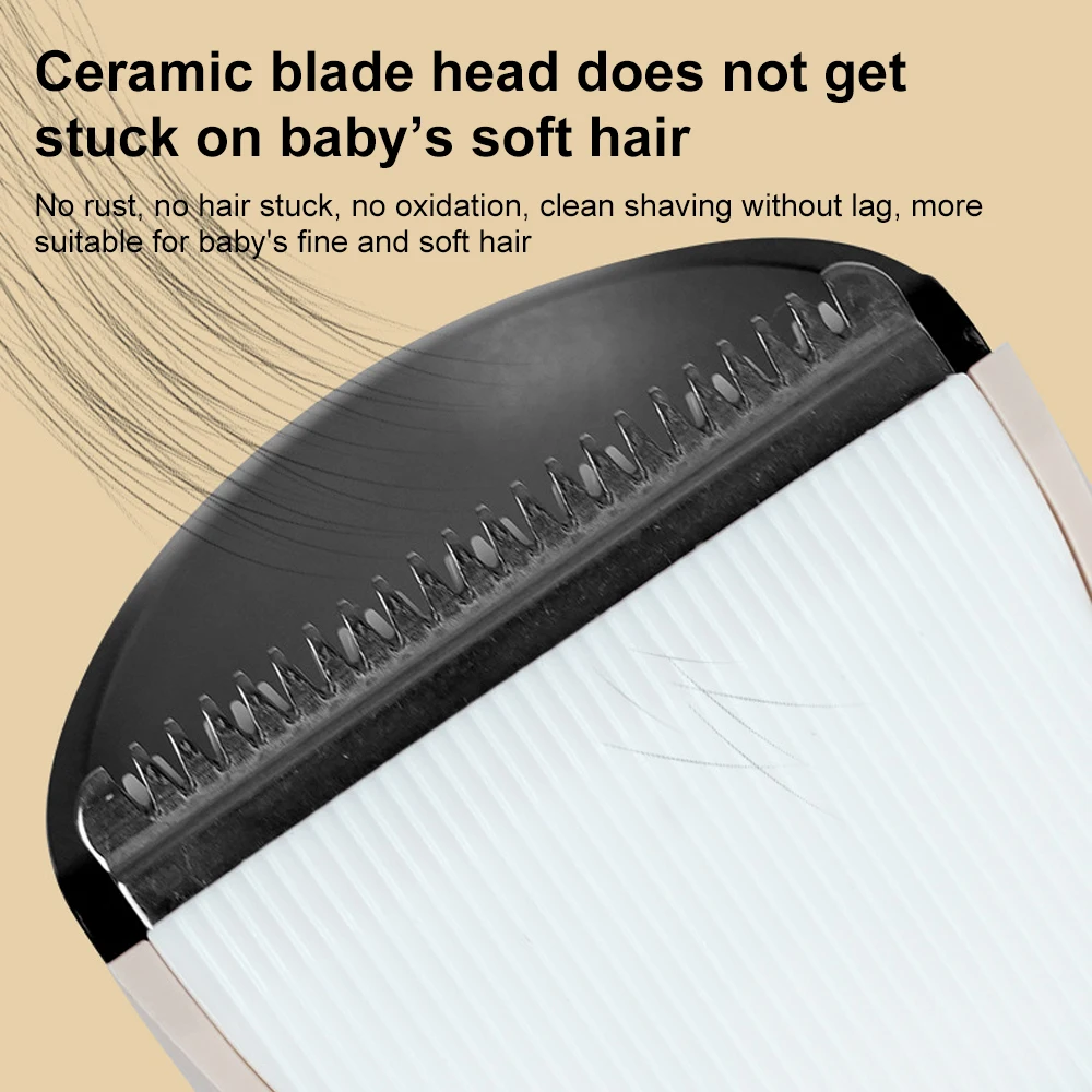 Hair Clipper INSMART Hair-absorbing Baby Electric Razor Children Waterproof Adult Household