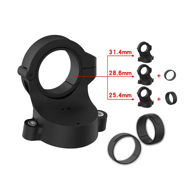 Supporto GPS Per Bici In Alluminio - Staffa Universale Per Manubrio, Compatibile Con Garmin Edge E Altri Ciclocomputer