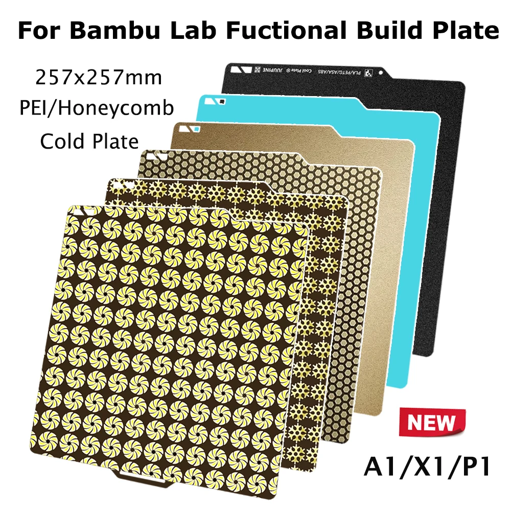 Placa de construcción para Babu Lab P1S/X1C/X1/X1E/P1P/A1