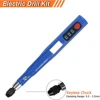 Electric Cordless USB Rechargable Hand Drill Kit for Jewelry Making,Pin Vise Set for Resin Plastic Keychain Polymer Clay 3