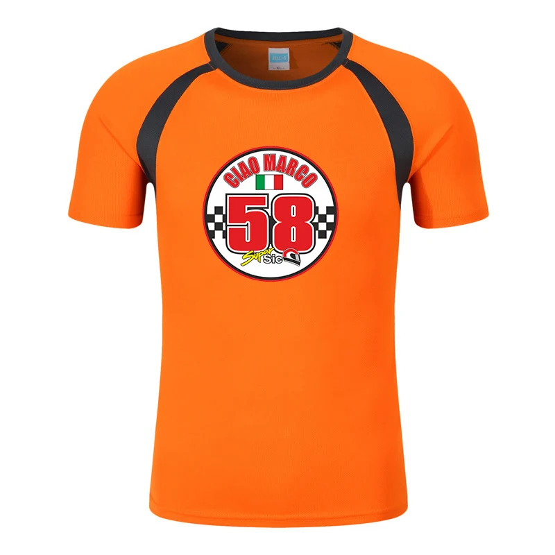 2023 New Men 58 Super Sic Marco Simoncel Summer Sell Well Eight-Color Comfortable Breathable Round Neck Short Sleeve