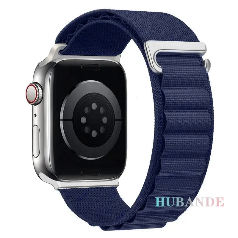 Alpine Loop Nylon Strap for Apple Watch - Vibrant and Durable Design