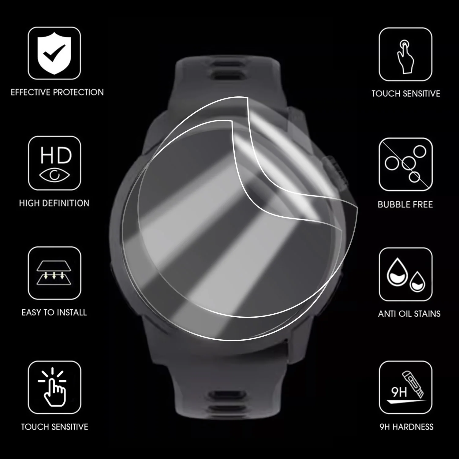Premium Flexible Hydrogel Screen Protectors - Anti-Scratch & Shatterproof