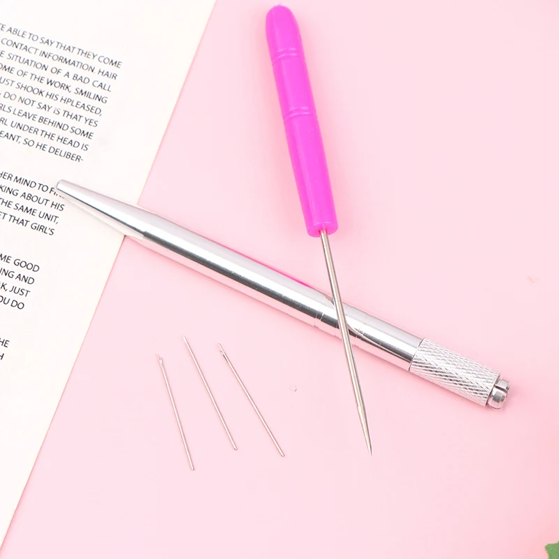1 Set Doll Hair Reroot Needle Kit Repaint Baby Head Reborn Hair Rooting Tools Wig Making Supplies Accessories Set DIY Doll Tools Doll Reroot Needle Kit
