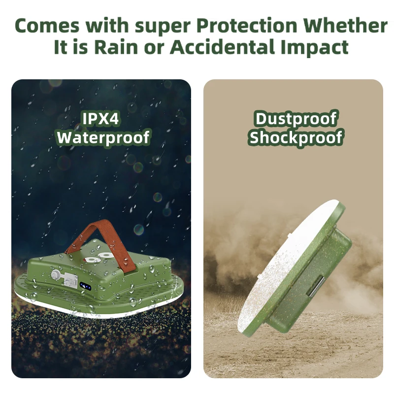 MOSLIGHTING LED Camping Lights Outdoor Strong Magnet Zoom Portable Torch USB Rechargeable Tent Lantern Work Maintenance Lighting