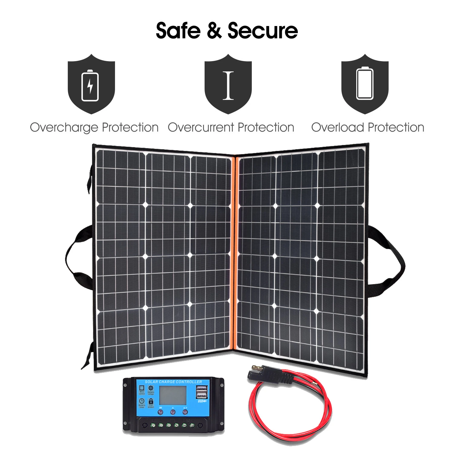 Xinpuguang Foldable Solar Panel 40w 60w 80w 100w 120w 150w Portable