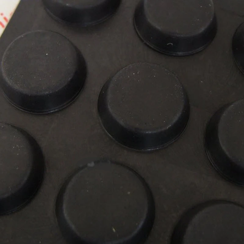 

4Pcs Durable Silica Gel Non-slip Foot Pad Capacitive Mechanical Keyboard DIY Kits 5mm Thin Black Feet Pads