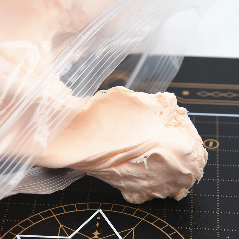 Air Dry Clay 500g/bag Professional Ultra-light Clay Skin Color/white Soft Clay for Students DIY Doll Craft Lessons Materials Polymer Clay Kit
