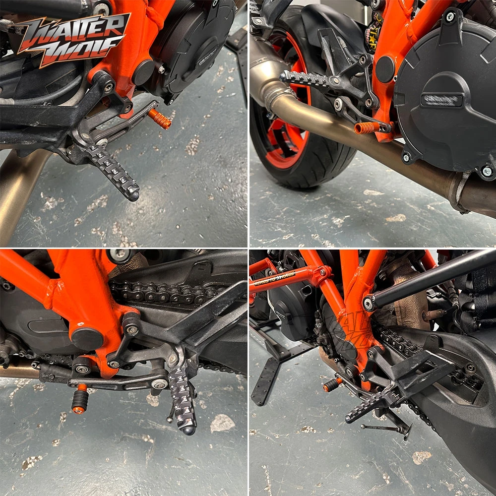 Motorcycle Accessories Gear Shifter Lever Brake Pedal Heel Toe Peg Plate For 1290 Super Duke GT 790Duke 890Duke 790 890 Duke R