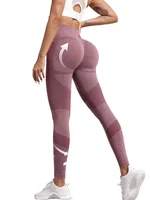 Women's 1-2pcs Hip Lift Yoga Tight Pants High Waist Outdoor Exercise Running Push Up Abdominal Breathable Hp Lift Pants