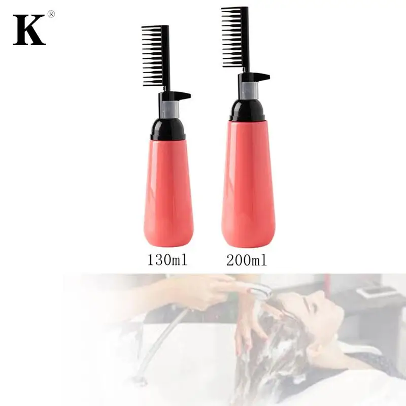 130/150/200Ml Professional Hair Coloring Comb Empty Hair Dye Bottle with Applicator Brush Dispensing Salon Styling Tool hair dye applicator bottle hair dyeing bottle hair dye bottle