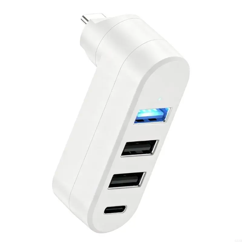 미니 USB C 허브 변환기 삽입 및 드라이버 필요 없이 즉시 작동 가능