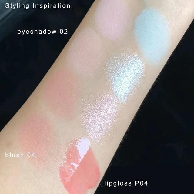 51685-d3384f.jpg Flower Knows Shells Jewel Eyeshadow Palette 6 Colors Matte and Shimmer Highly Pigmented Long Lasting Makeup Palette Ocean Theme