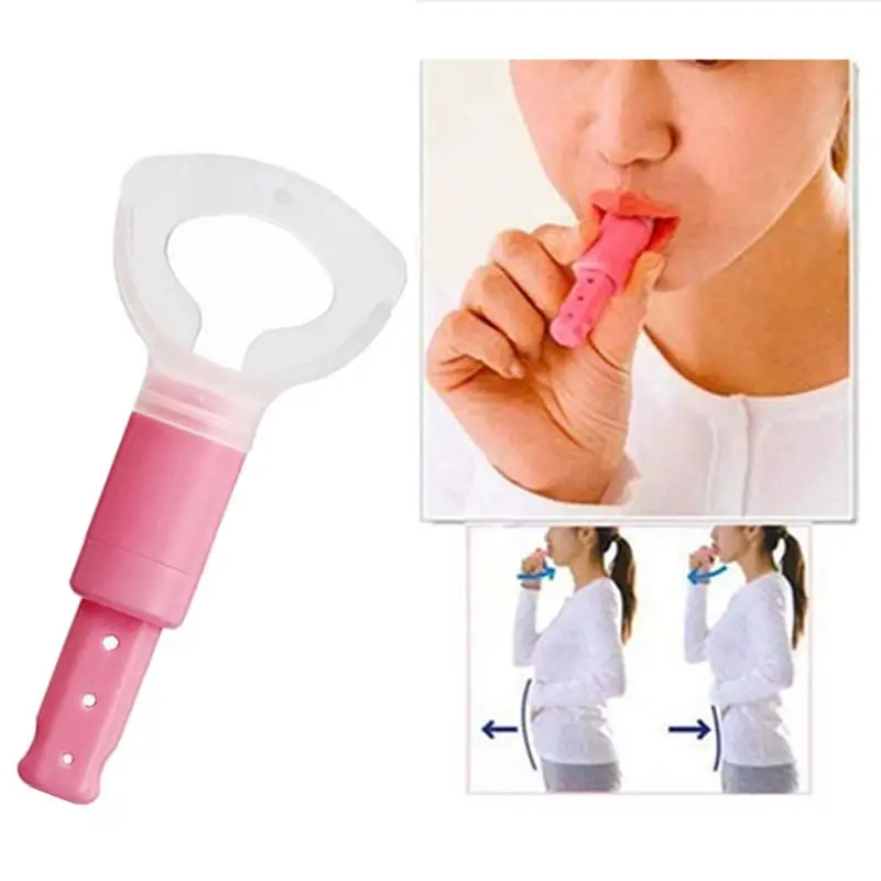 Whistle Breathing Trainer Abdominal Exerciser Portable Face Slim Face Lift Loss Weight Calorie Breath Trainer Slim Lift Tools
