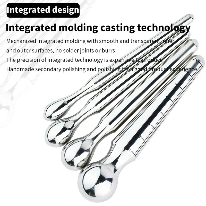 FRRK Smooth Horse Eye Stick Multifunction Stainless Steel Penis Plug Uretral Dilators Sounding Rod Catheter Adult Penis Sex Toys For Man