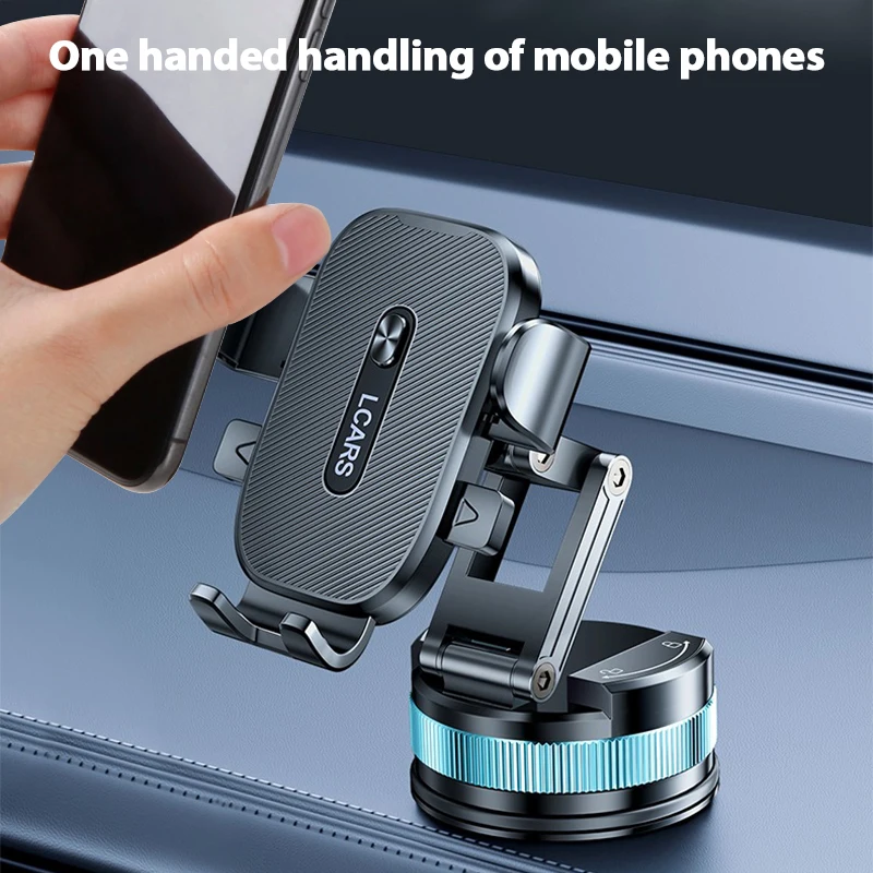 Universal Car Phone Holder 360 Adjustable Rotation Dashboard Suction Cup Mount for Smartphone Navigation Vehicle Accessory