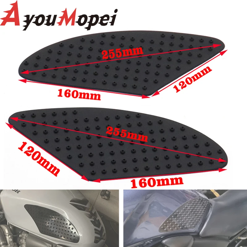 

For YAMAHA XSR700 XSR900 XSR 700 900 Tank Traction Pad Anti Slip Sticker Motorcycle Side Decal Gas Knee Grip Protector Rubber